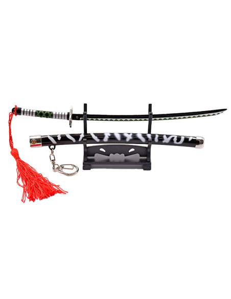 Shinazugawa Sanemi katana nøglering,...