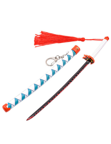 Llavero katana de Rengoku Kyoujuroui,...