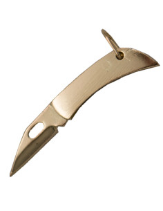 Navaja miniatura Third modelo N89-2, mango acero (3,94 cm.)