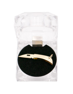 Navaja miniatura Third modelo N89-2, mango acero (3,94 cm.) 2