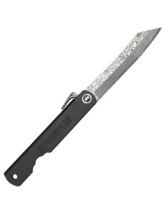 Derde Higonokami N17-7 zakmes, Damaststaal (16,5 cm.)