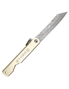 Derde Higonokami N17-8 zakmes, Damaststaal (16,5 cm.)
