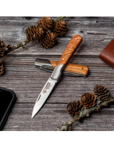 Cudeman Taschenmesser mit Olivengriff