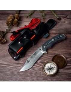 Bushcraft Cudeman mes zwart JJSK1
