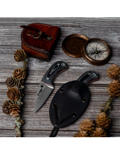 Cudemans Yoda Kydex Blade Needle Point Knive