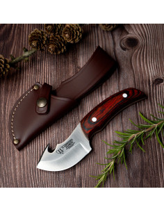 Cuchillo desollador mango estamina (18 cm.)