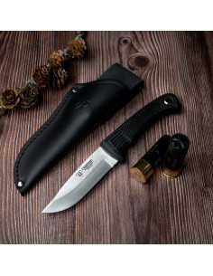 Cudeman Jagdmesser mit Gummigriff