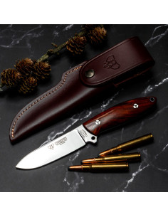 Cuchillo de caza Corbett, mango cocobolo