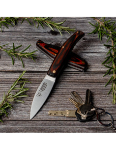 Navaja Cudeman mango estamina roja, acero 420