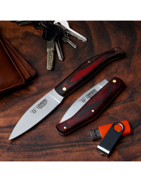Cudeman-Taschenmesser mit rotem...