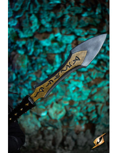 Lanza rúnica larga en látex para LARP (250 cm.) 2