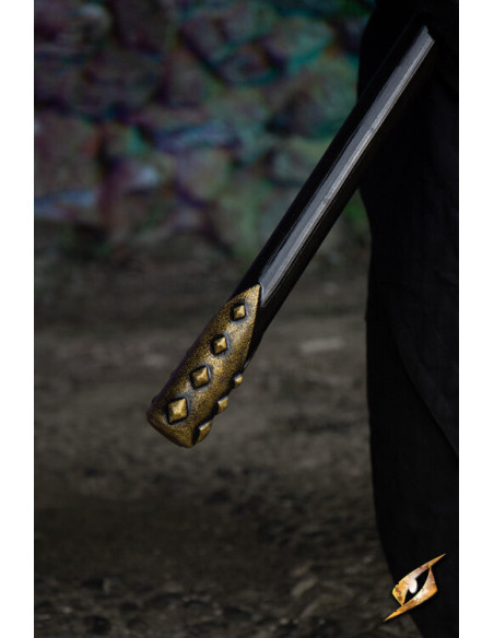 Lanza rúnica larga en látex para LARP...