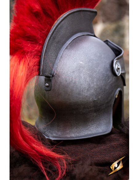 Korinthischer Helm mit Federbusch,...