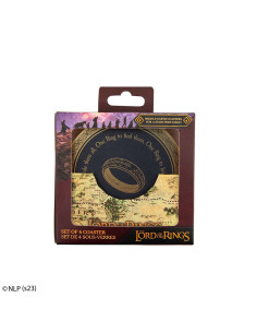 Juego de 4 posavasos - El Señor de los Anillos 2