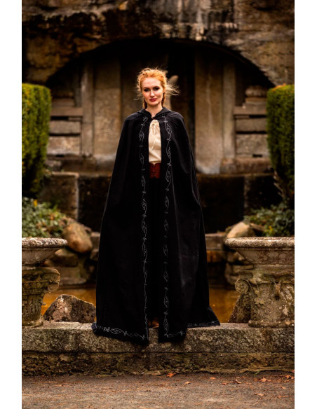 Erna middeleeuwse katoenen cape met...