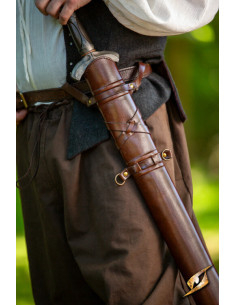 Schwertscheide für Braungürtel (75 cm.) 2