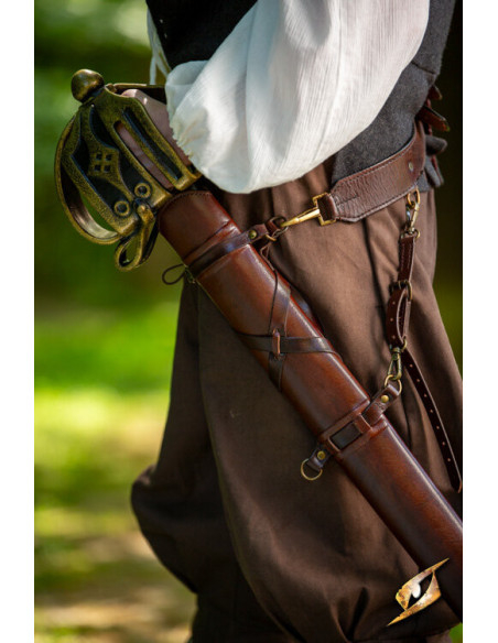 Schwertscheide für Braungürtel (94 cm.)