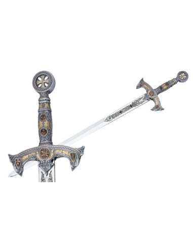 Blade of Isis Sterling Silver Black Effect Dagger Sword charm Egyptian Egypt