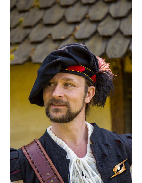 Mittelalterlicher Minnesängerhut aus...