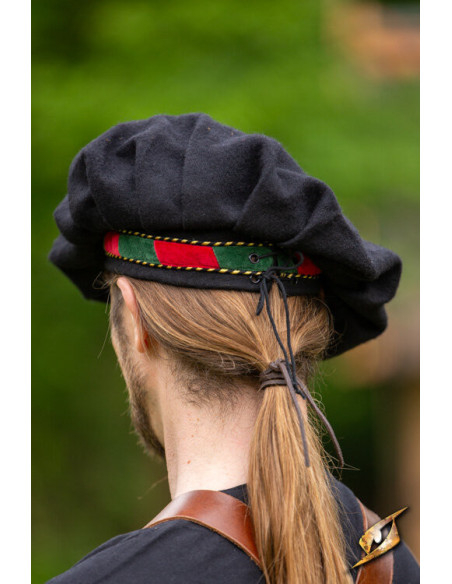 Parlota de juglar medieval en lana,...