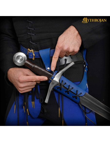 Middeleeuwse leren baldric voor...