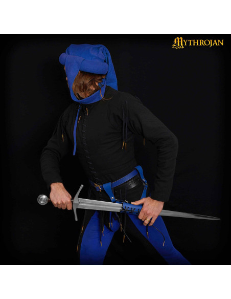 Tahalí medieval en cuero del...