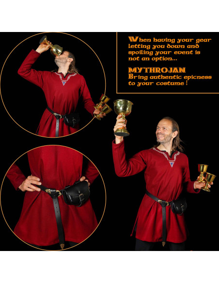 Bolso medieval para cinturón modelo...