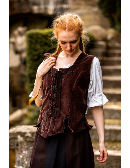 brun middelalderlig overdel