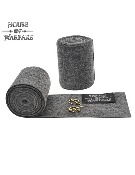 Viking wollen wikkelwanten met knoop,...