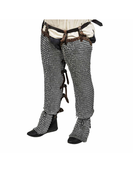 Milde stalen maliënkolders, geklonken...