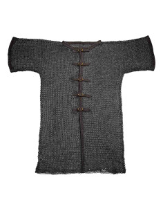 Maliënhemd ronde geklonken wigringen (9 mm.)