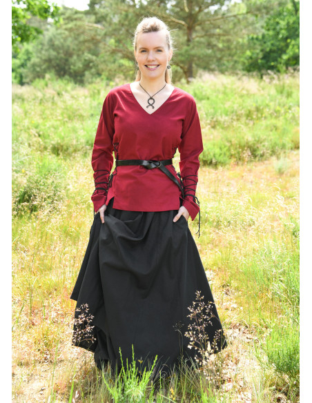Middeleeuwse blouse model Aila in...
