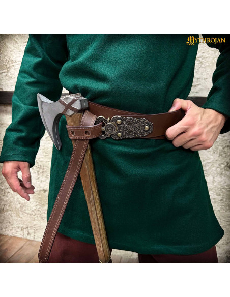 Cinturón medieval Guerrero Vikingo en... Cinturón medieval Guerrero Vikingo en...