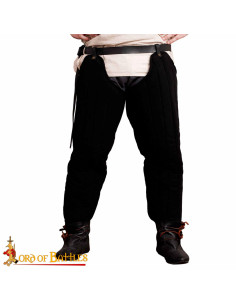 Middelalderlige polstrede ben model Chausses, forskellige...