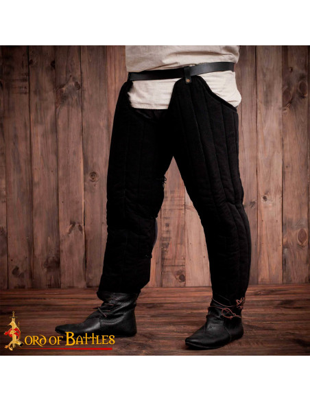 Middelalderlige polstrede ben model...