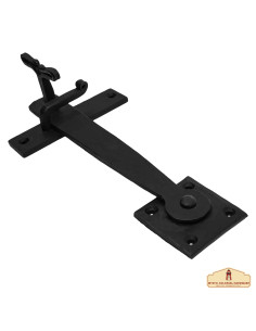 Mittelalterlicher Türriegel aus Schmiedeeisen (22 cm).