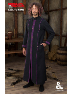 Dungeons and Dragons Hexertunika, schwarz-lila