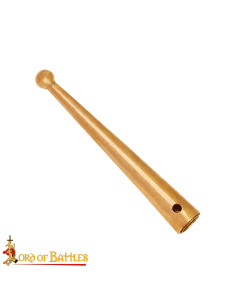 Set aus 10 mittelalterlichen Messing-Aglets mit...