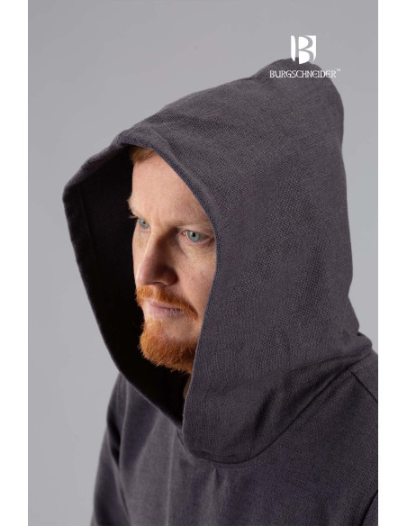 Renaud hætte tunika, grå