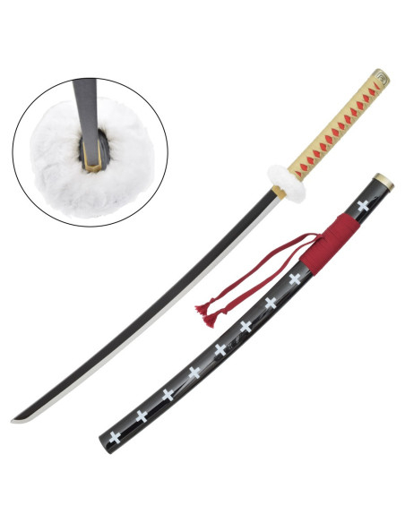 Katana bambú de Trafalgar Law beige -...