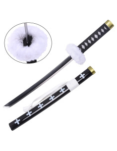Schwarzes Trafalgar Law Miniatur-Katana – einteilig