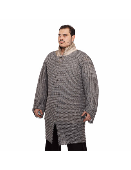 Maliënkolder aluminium ringen Hauberk...