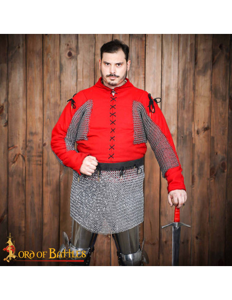 Maliënkolder van zacht staal,...