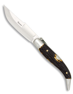 Albainox Ratschenmesser, Modell Teja-Geweihimitat (9,50 cm).
