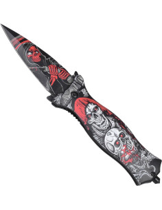 Stiletto Nightmare I lommekniv med glasbrydende spids (9...