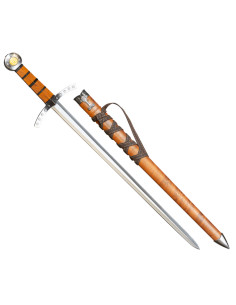 Espada decorativa con vaina modelo Cruz Templaria (60 cm.)