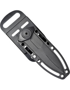 Cuchillo táctico tipo daga, funda ABS (23,5 cm.) 2