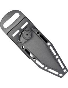 Cuchillo outdoor lomo serrado, funda ABS (23,5 cm.) 2