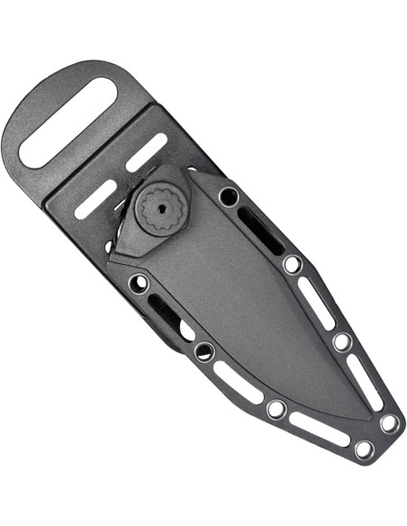 Cuchillo outdoor lomo serrado, funda...