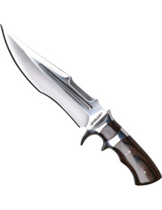 Cuchillo de caza modelo bowie con funda (31 cm.)